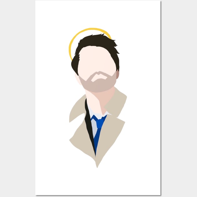 Castiel Wall Art by Whitelaw Comics